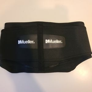 Black Lumbar Back Support Belt